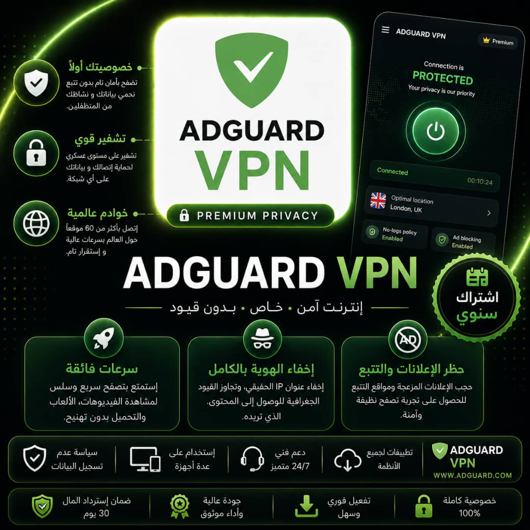 AdGuard VPN Subscription | Five Years
