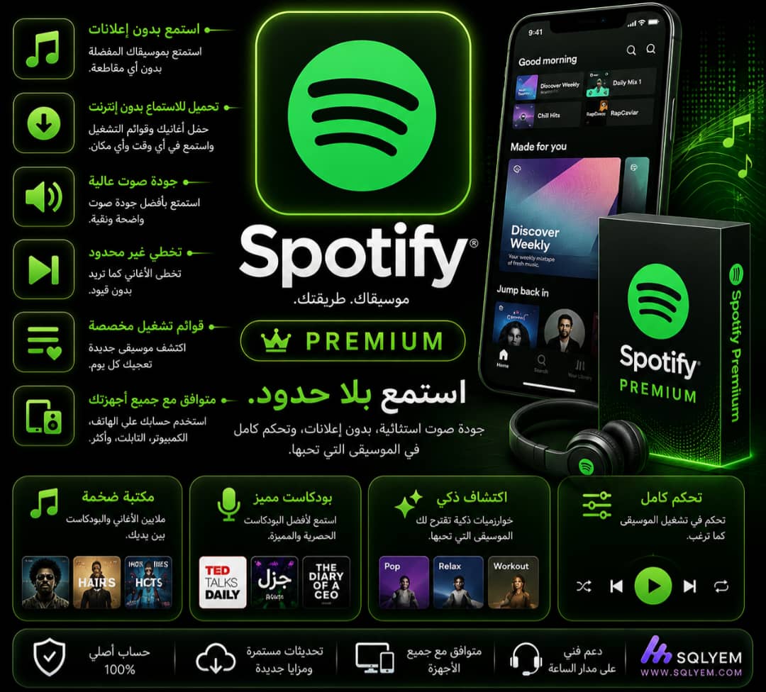Spotify Premium 1-year subscription