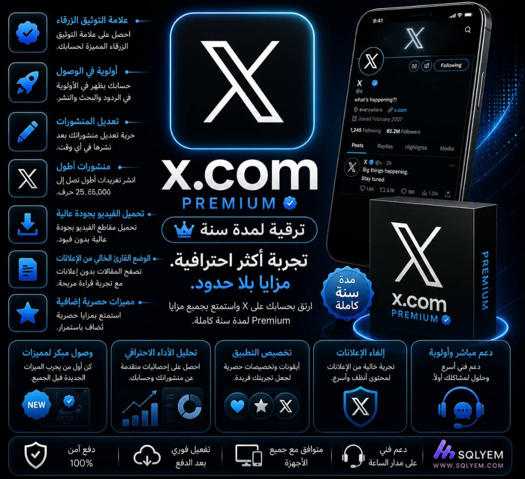 X.com (Twitter) – Your account upgrade year